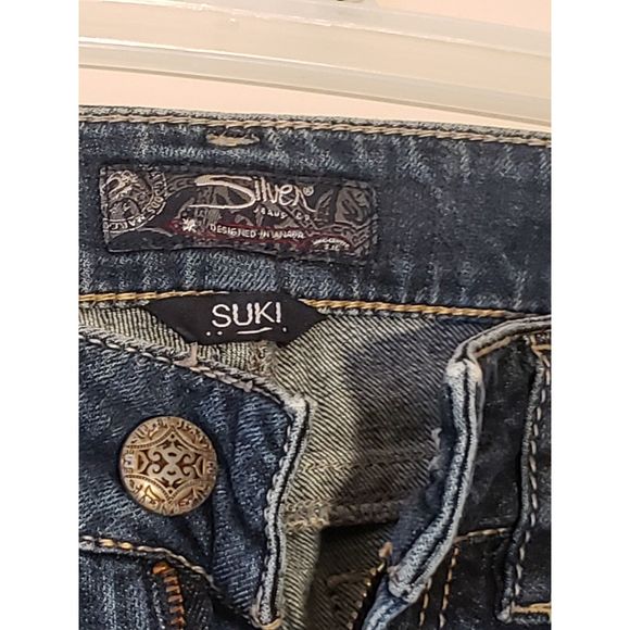 Women's Silver Jeans Co., Bootcut, W24/32, Dark Blue - Picture 8 of 8